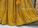 Colour Embroidered Attractive Party Wear Silk Lehenga choli DC 163  YELLOW